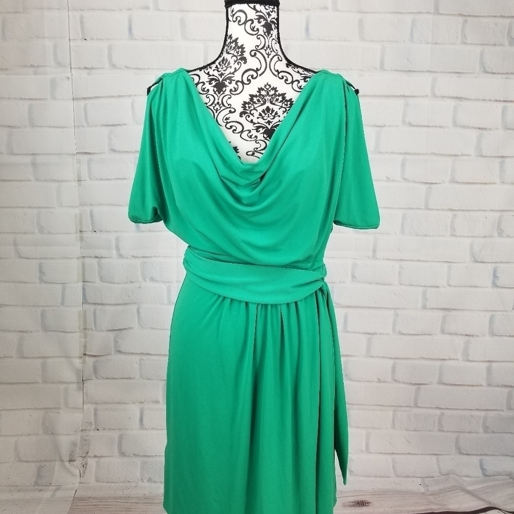 Max and Cleo sz s stretch knit sleeveless dress